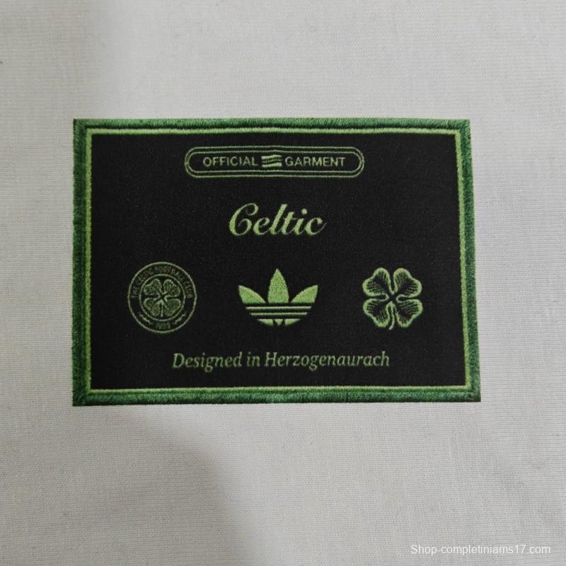 25/26 Celtic Embroidered Logo Hoodie 9 Colors