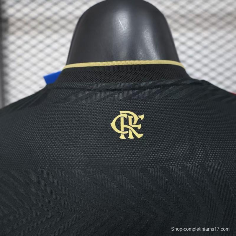 25/26 Player Version  Flamengo Away Black Jersey