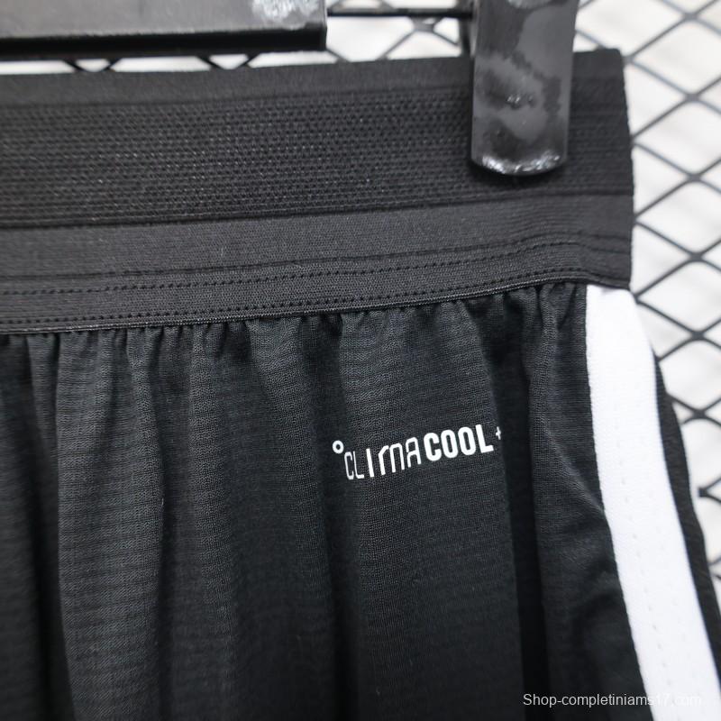 2026 Player Version Germany Black with White Stripes Shorts