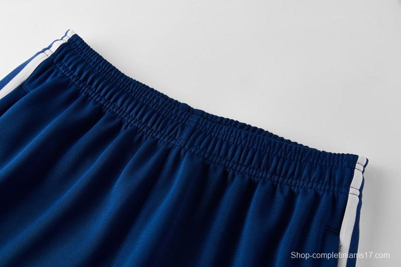 2026  Adidas Royal Blue Full Zipper Jacket + Long Pants