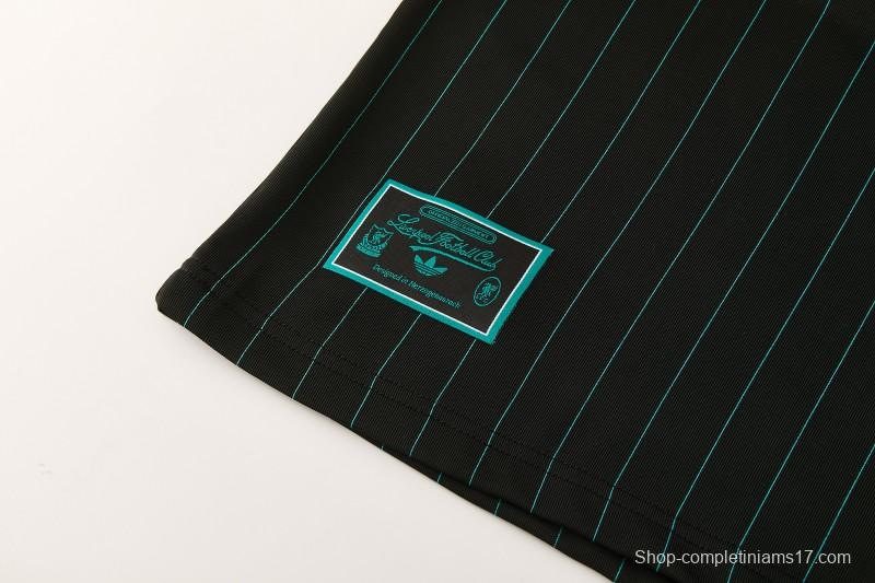 26/27  Liverpool  Black Short Sleeve+Soccer Shorts