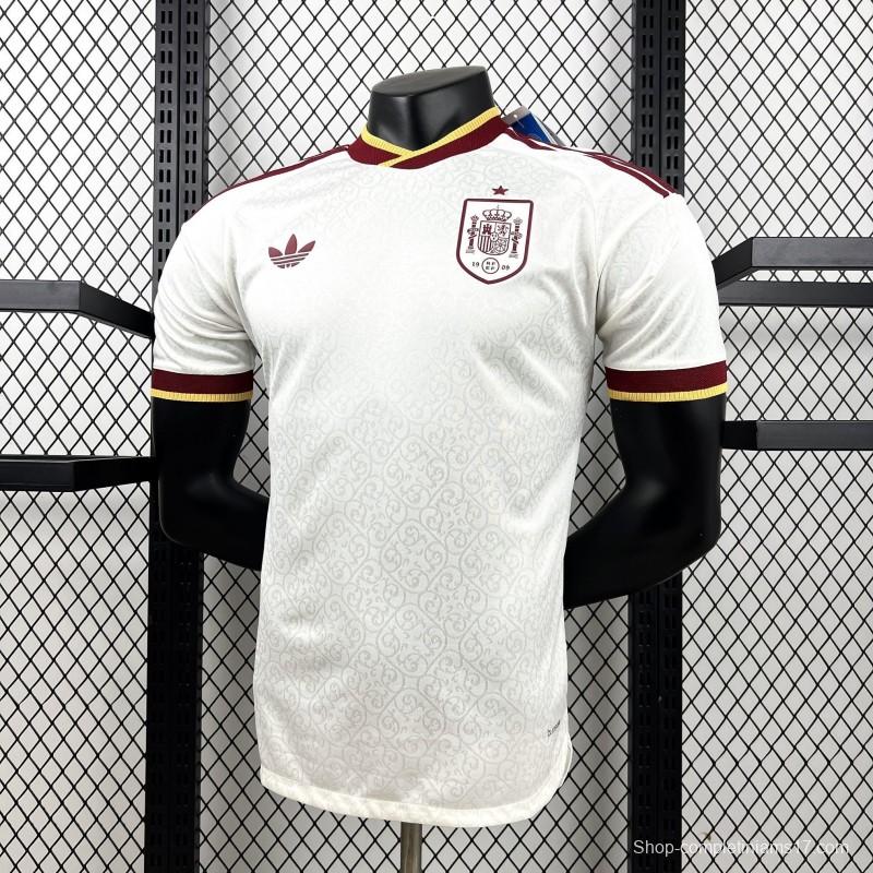 2026 Player Version Mens Spain World Cup Away Jersey