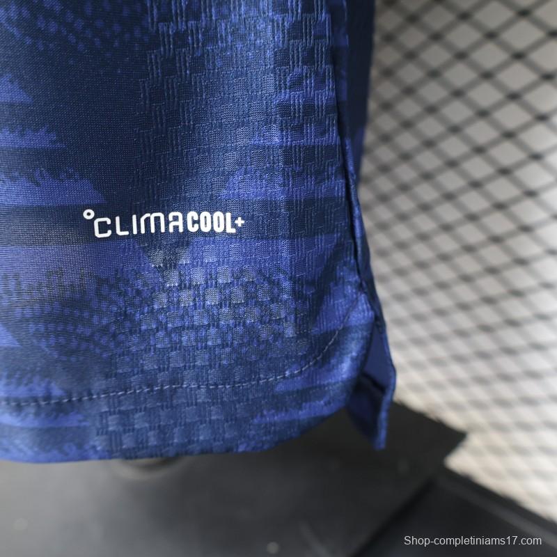 layer Version 26/27 Arsenal Navy Blue with Geometric Pattern Third Jersey