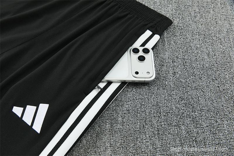 2026 Inter Miami CF Black & White Half Zipper Jacket Tracksuit + Long Pants