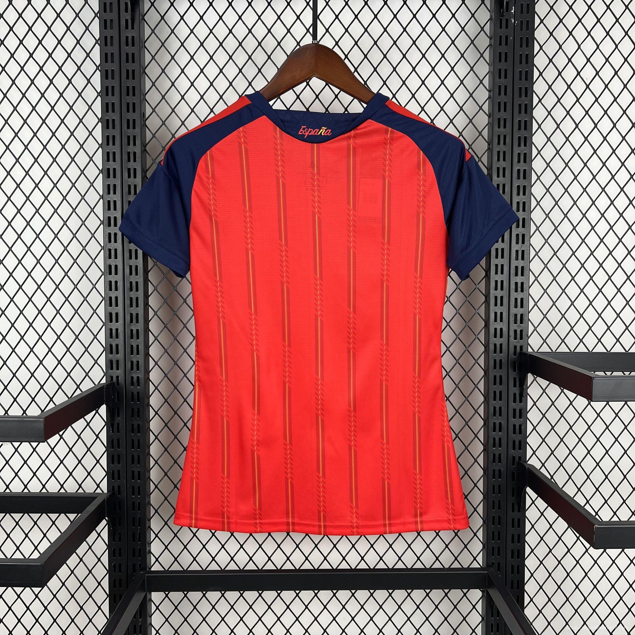 2026 Womens Spain World Cup Home Jersey