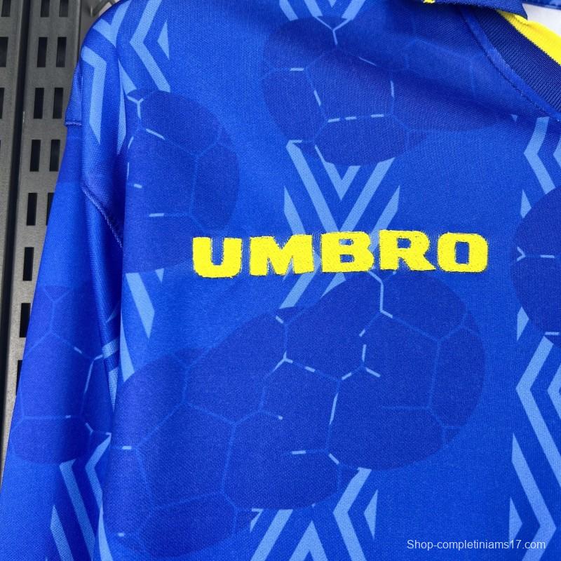 1994 Retro Colombia Away Long Sleeves Jersey