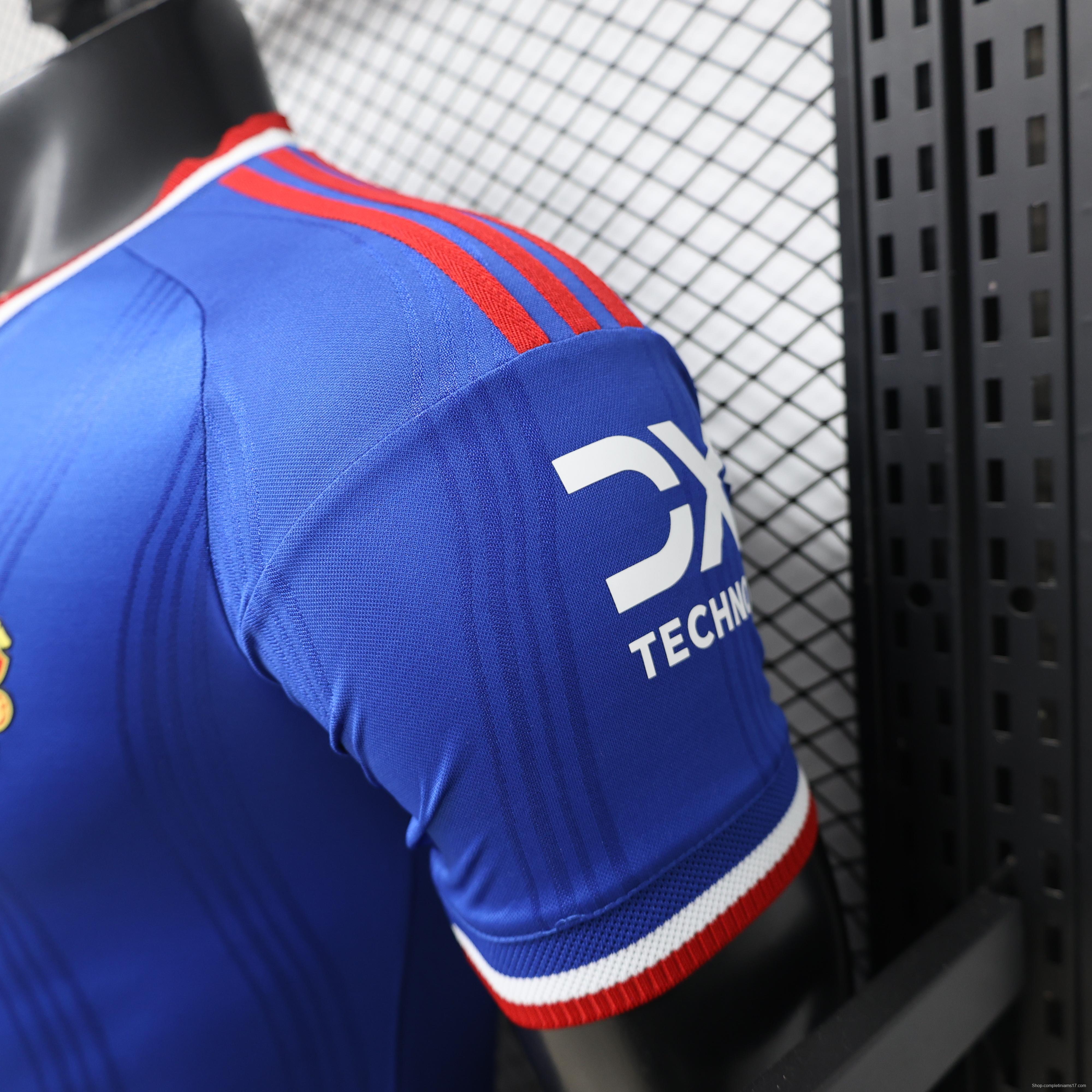 Player Version 26/27 Manchester United Away  Blue  Special Edition Jersey