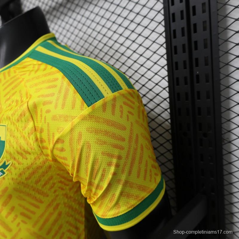 Player Version 26/27 South Africa Yellow & Green  Home Jersey (Adidas)