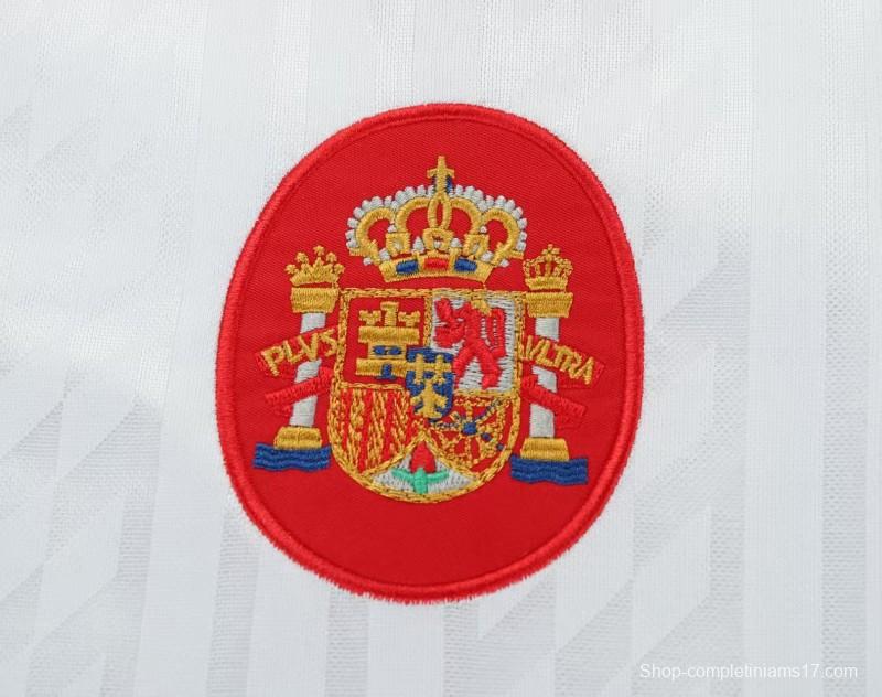 Retro Kids 1994 Spain Away Jersey