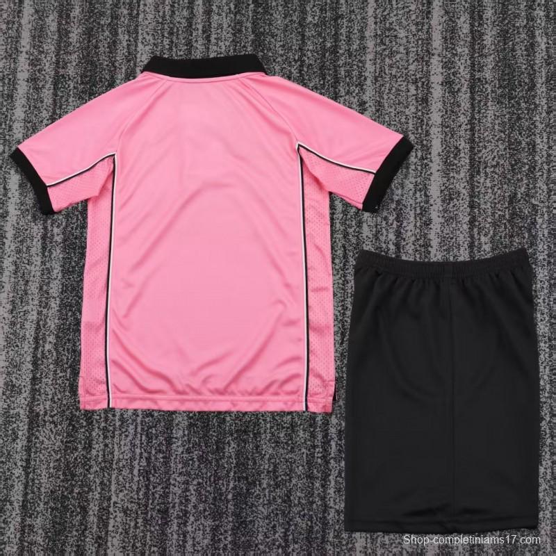 Retro Kids 97/98 Juventus Pink Away Jersey