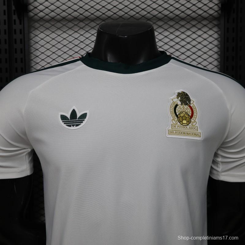 Player Version 2026 Mexico Away White Jersey