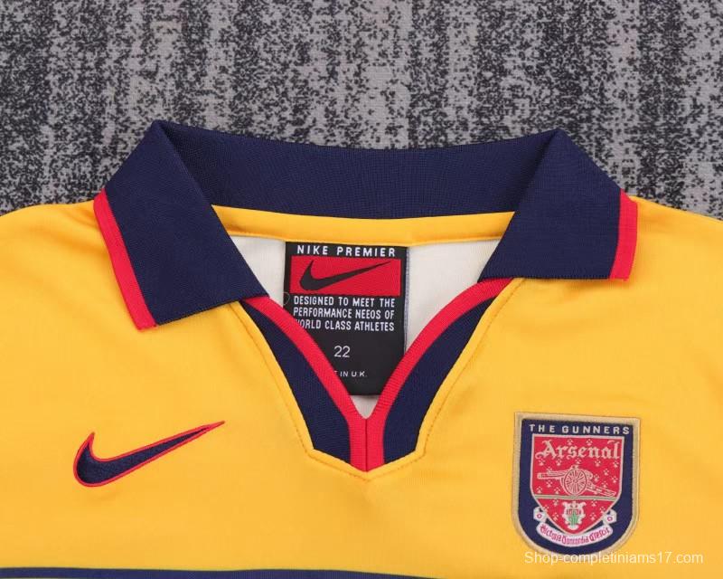 Retro Kids 97/99 Arsenal Away Jersey