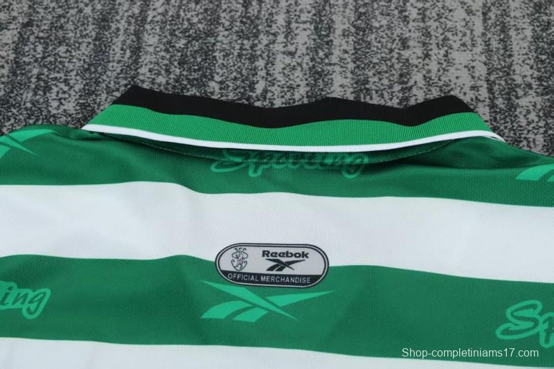 Retro Kids 99/00 Sporting Lisbon Home Jersey