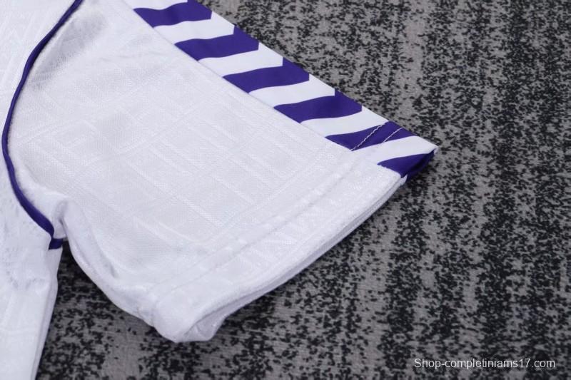 Retro Kids 88/90 Real Madrid Home Jersey