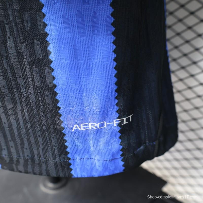 Player Version 26/27 Inter Milan Home Black & Blue  Stripe Jersey