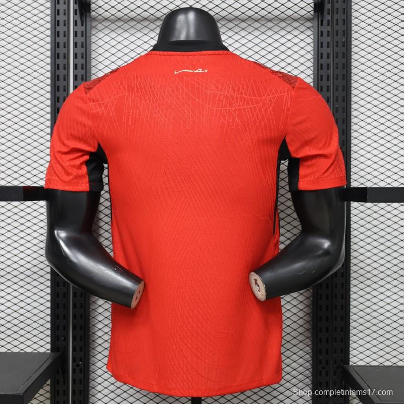 Player Version 2026 Egypt Red  Home Jersey