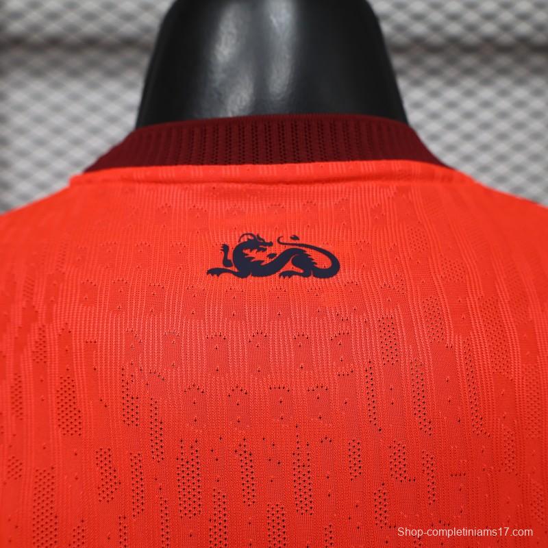 Player Version 2026 China Red  Home Jersey