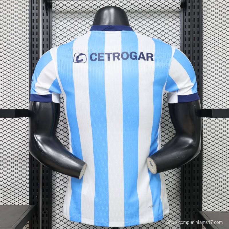 Player Version 26/27 Racing Club Blue & White Stripes Home Jersey