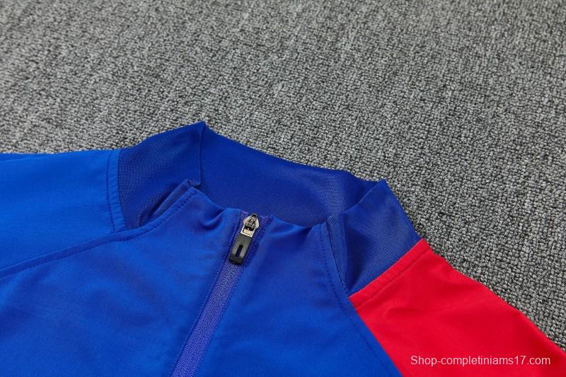 26/27 Pairs Blue & Navy Blue Full Zipper Jacket Tracksuit + Long Pants