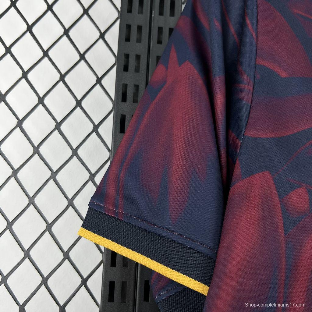 26/27 Barcelona Special Abstract Red & Blue "Barça" Script Jersey