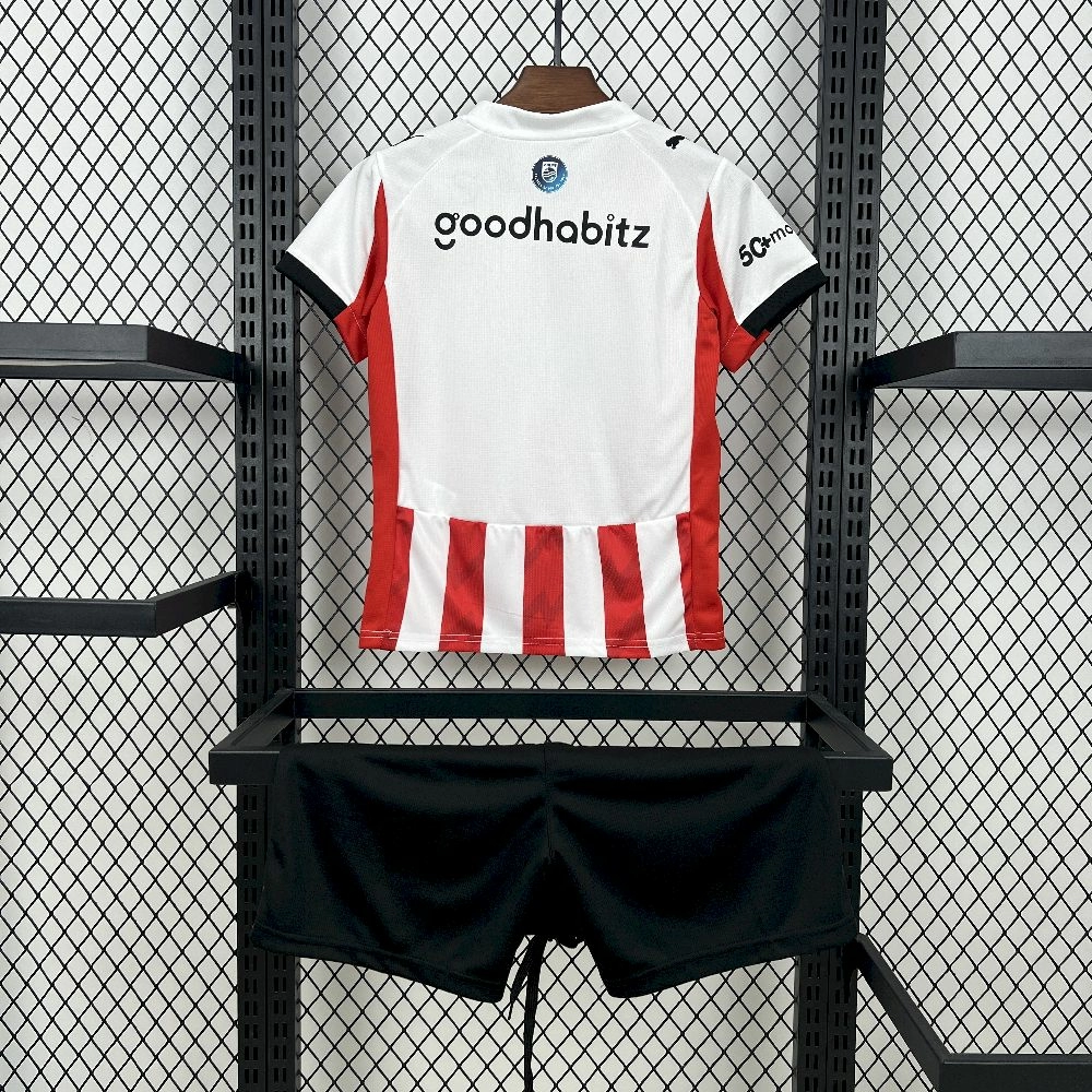 2025/26 Kids PSV Eindhoven Home Kit
