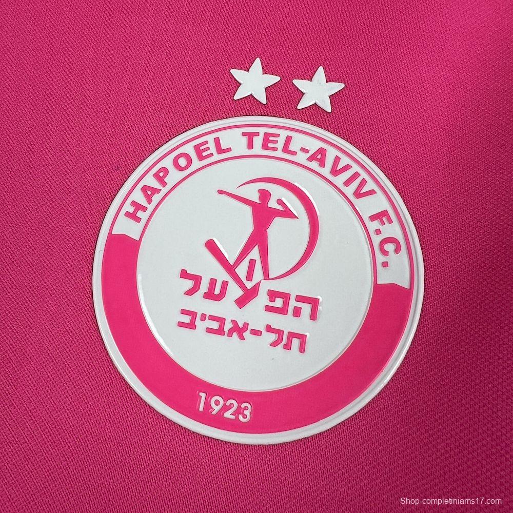 2025/26 Mens Hapoel Tel Aviv Pink October Jersey