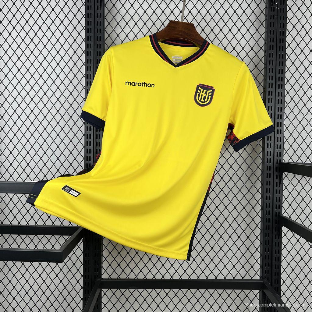 2026 Mens Ecuador World Cup Home Jersey