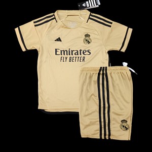 23/24 Kids Real Madrid Away Jersey