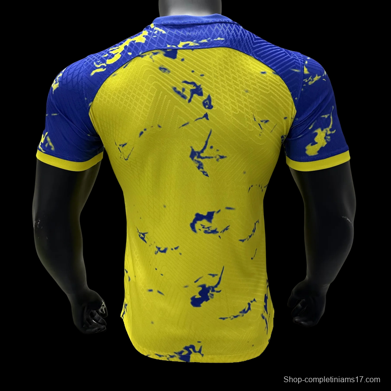 Player Version 23/24 Ai-Nassr Yellow Pre-Match Jersey