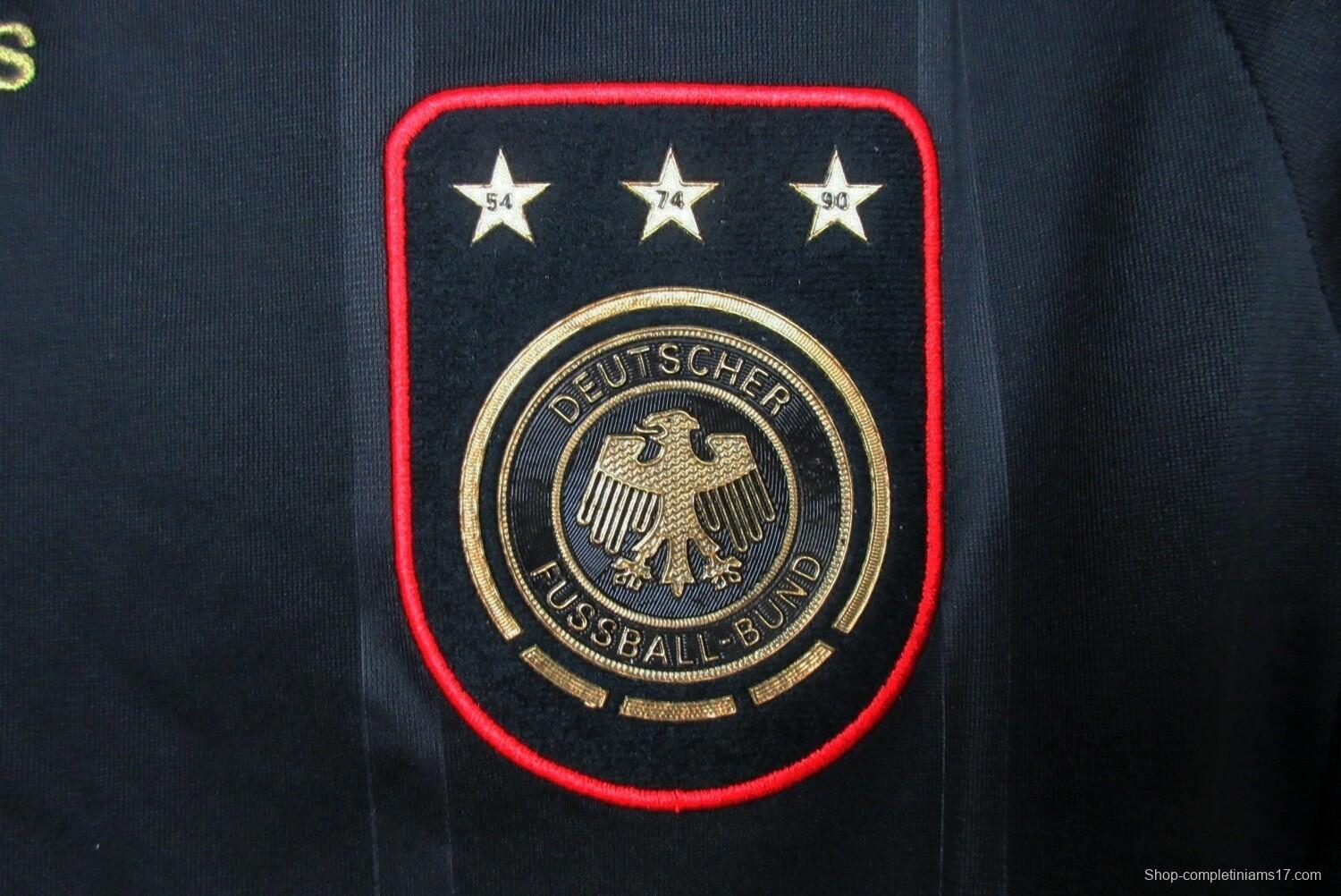 Retro 2010 Germany Away Black Jersey