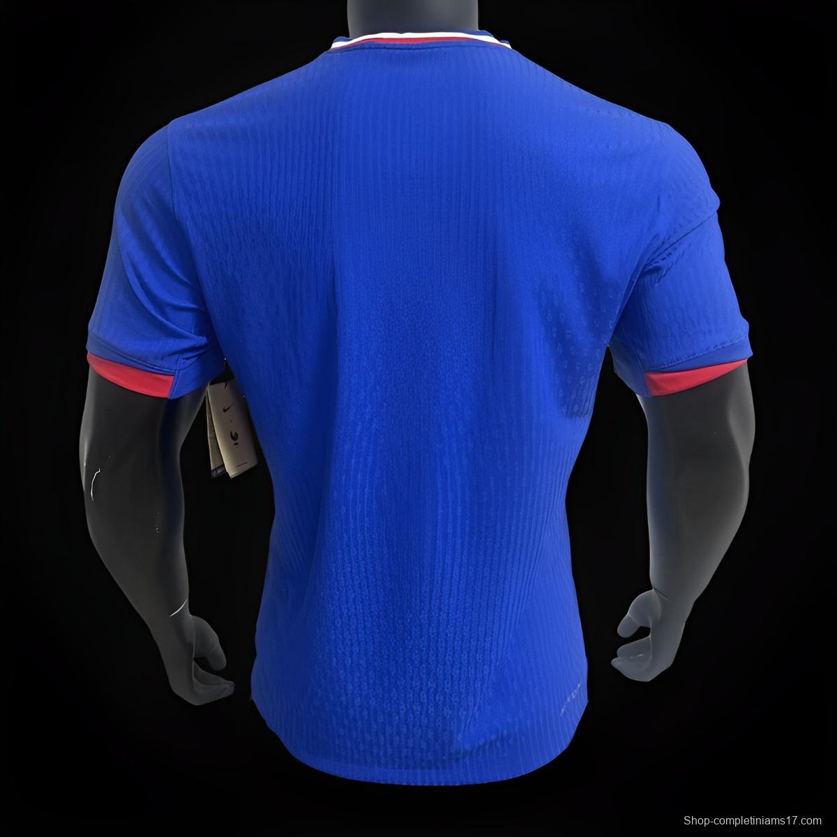 Player Version 2024 France Home Jersey