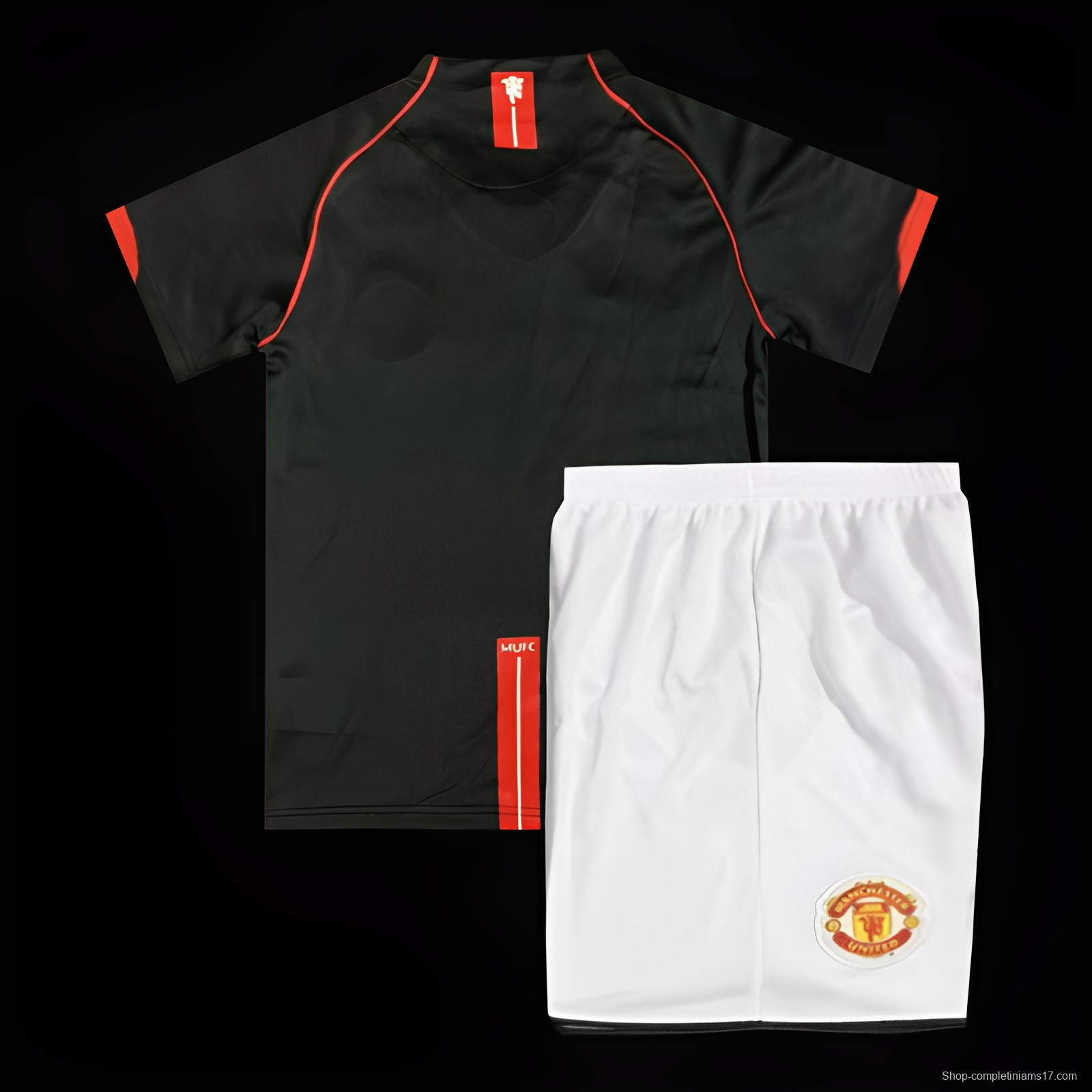 Retro 07/08 Manchester United Away Black Jersey