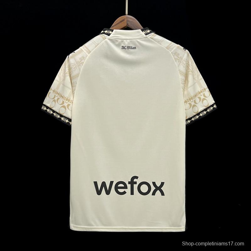 Retro 23/24 AC Milan Forth White Jersey