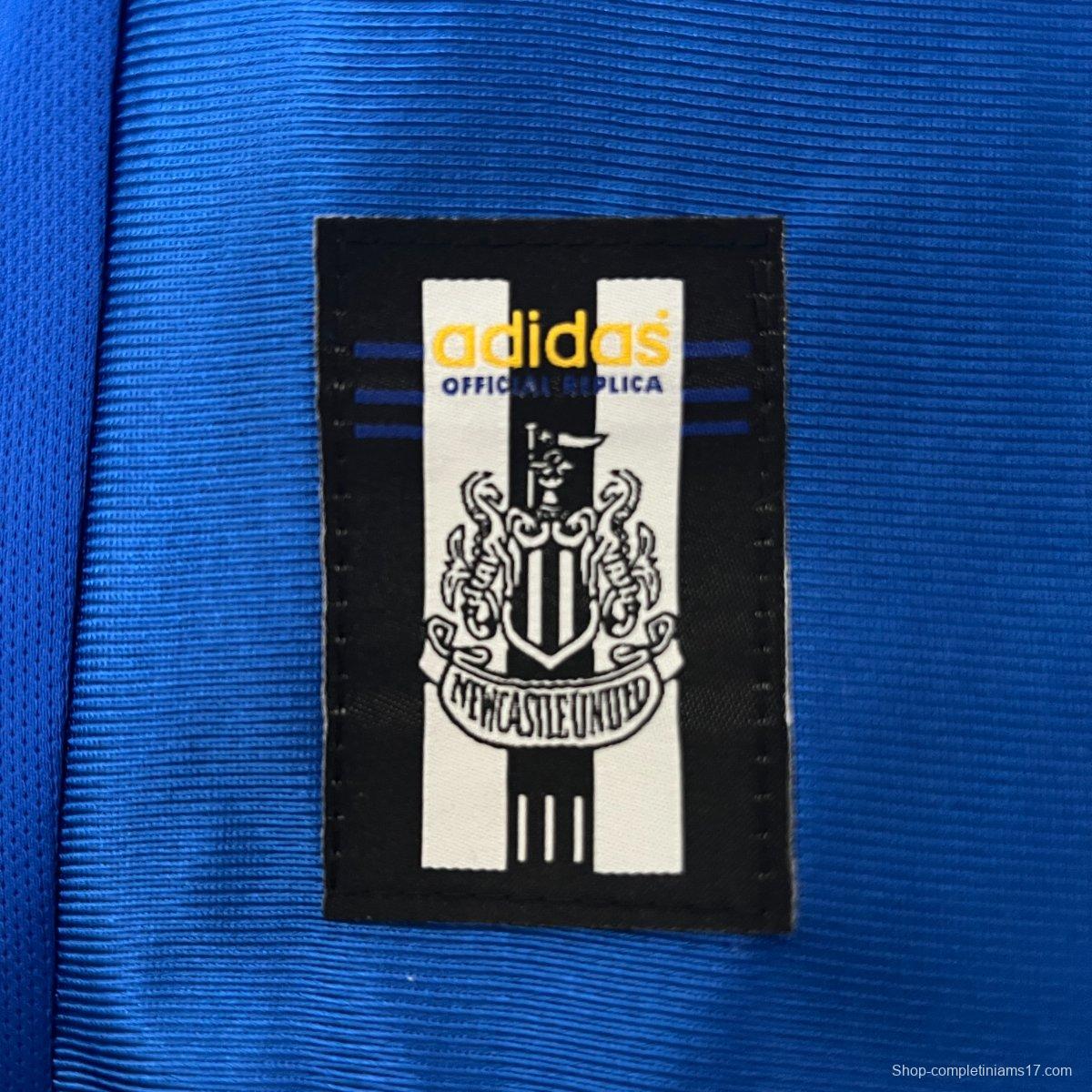 Retro 98/99 Newcastle United Away Blue Jersey