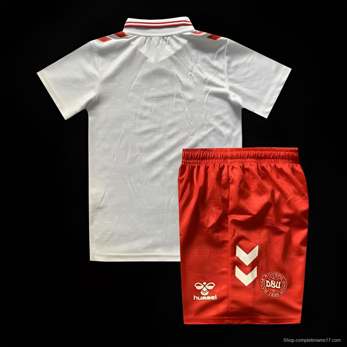 2024 Kids Denmark Away Jersey