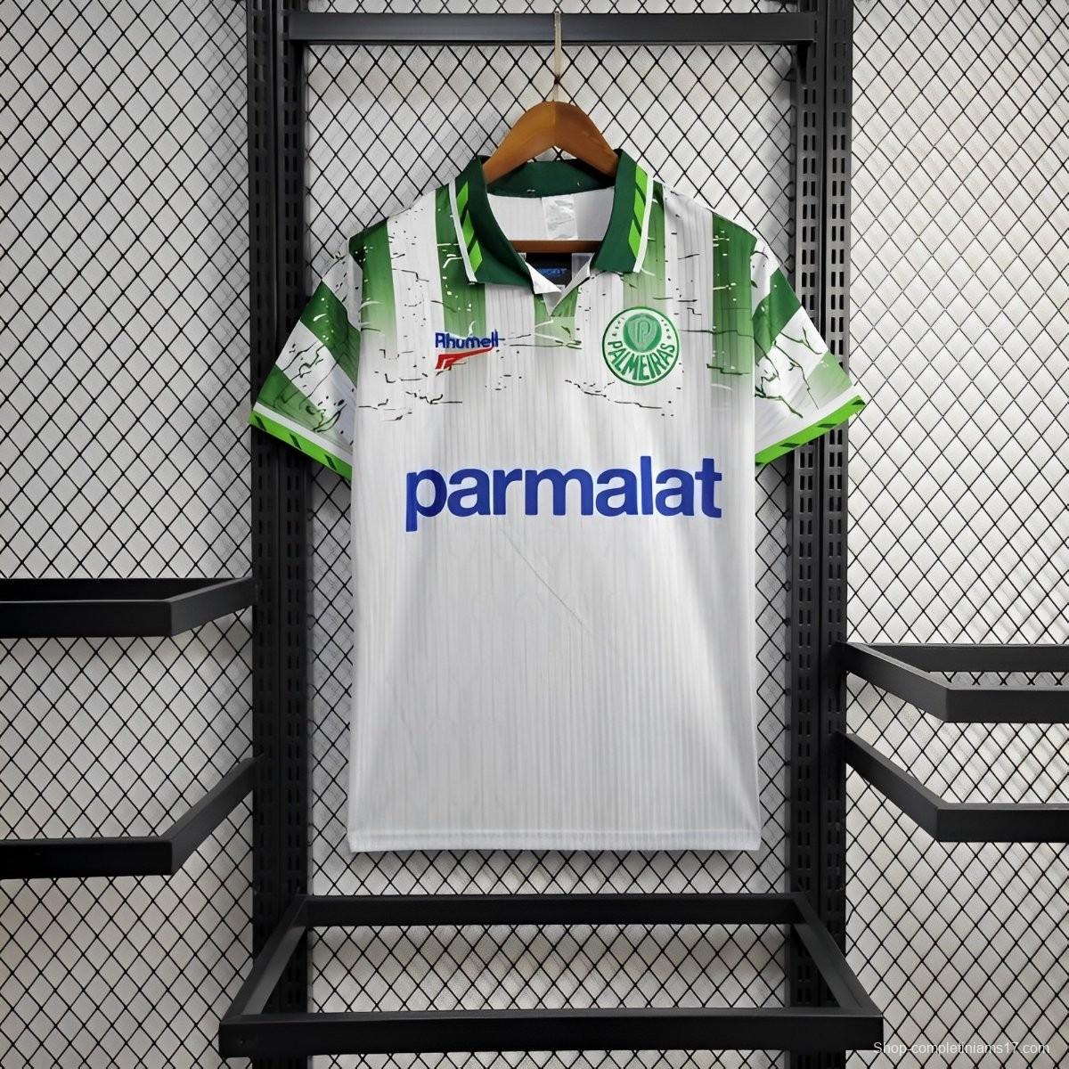 Retro 96/97 Palmeiras Away White Jersey