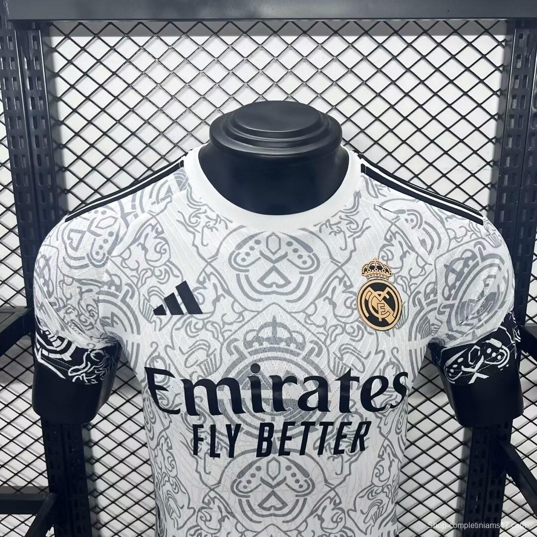 Player Version 24/25 Real Madrid White Jersey