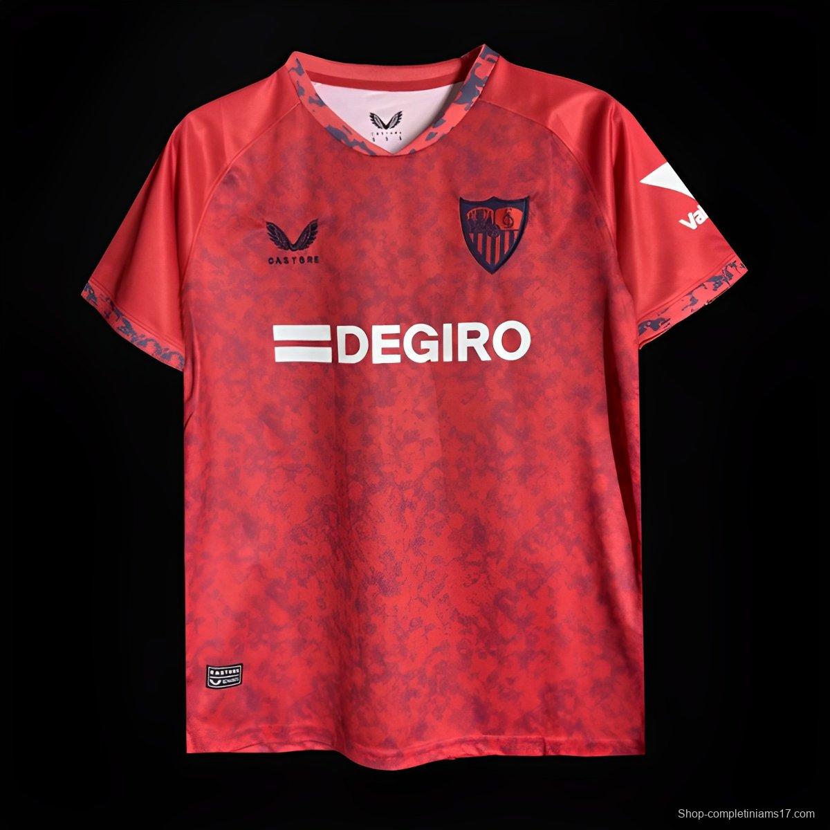 24/25 Sevilla Away Red Jersey