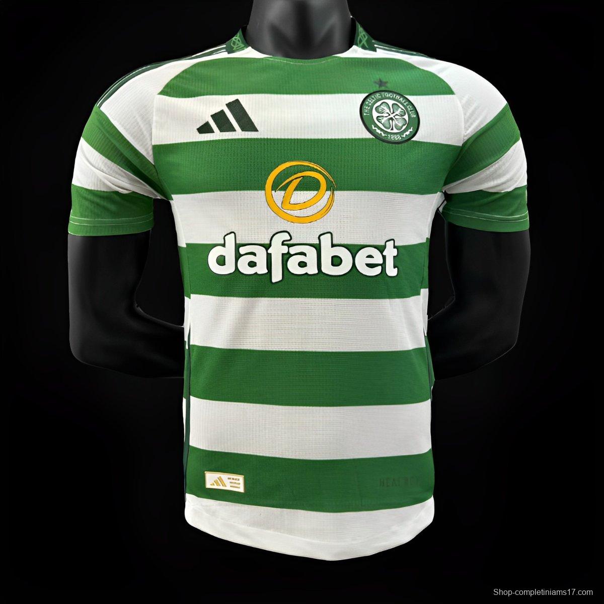 Player Version 24/25 Celtic Home Jersey