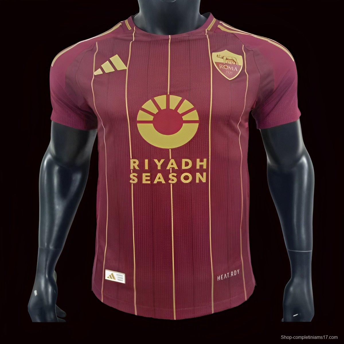 Player Version 24/25 Roma Home Jersey