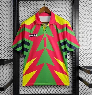 Retro 1998 Mexico CAMPOS 1 WORLD CUP HOME Jersey