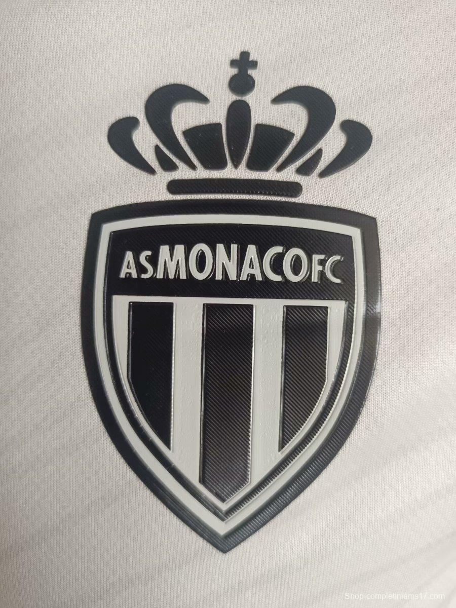 Player Version 24/25 Monaco Away Grey Jersey