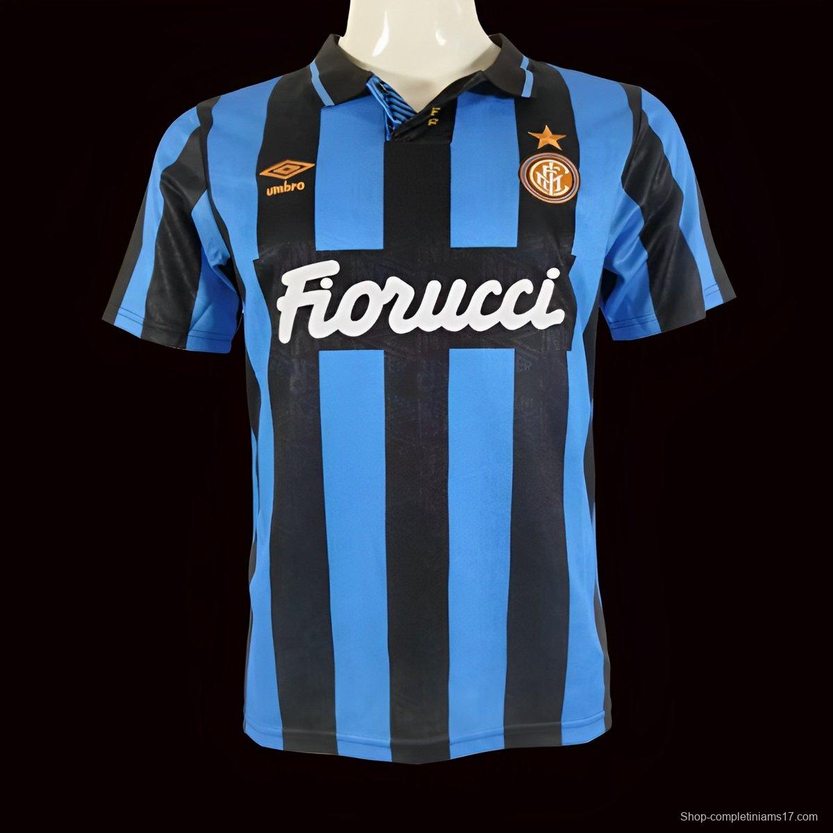 Retro 93/94 Inter Milan Home Jersey