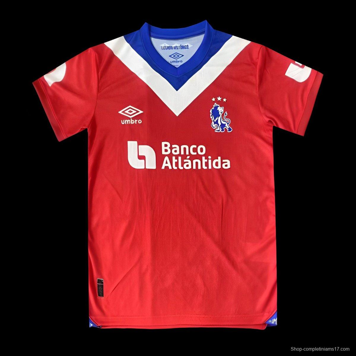 24/25 Honduras Olimpia Away Red Jersey