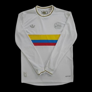 2024 Colombia White 120Th Anniversary Long Sleeve Jersey