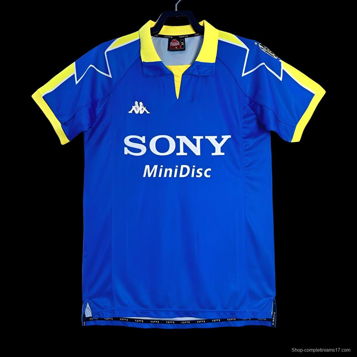 Retro 97/99 Juventus Away Blue Jersey