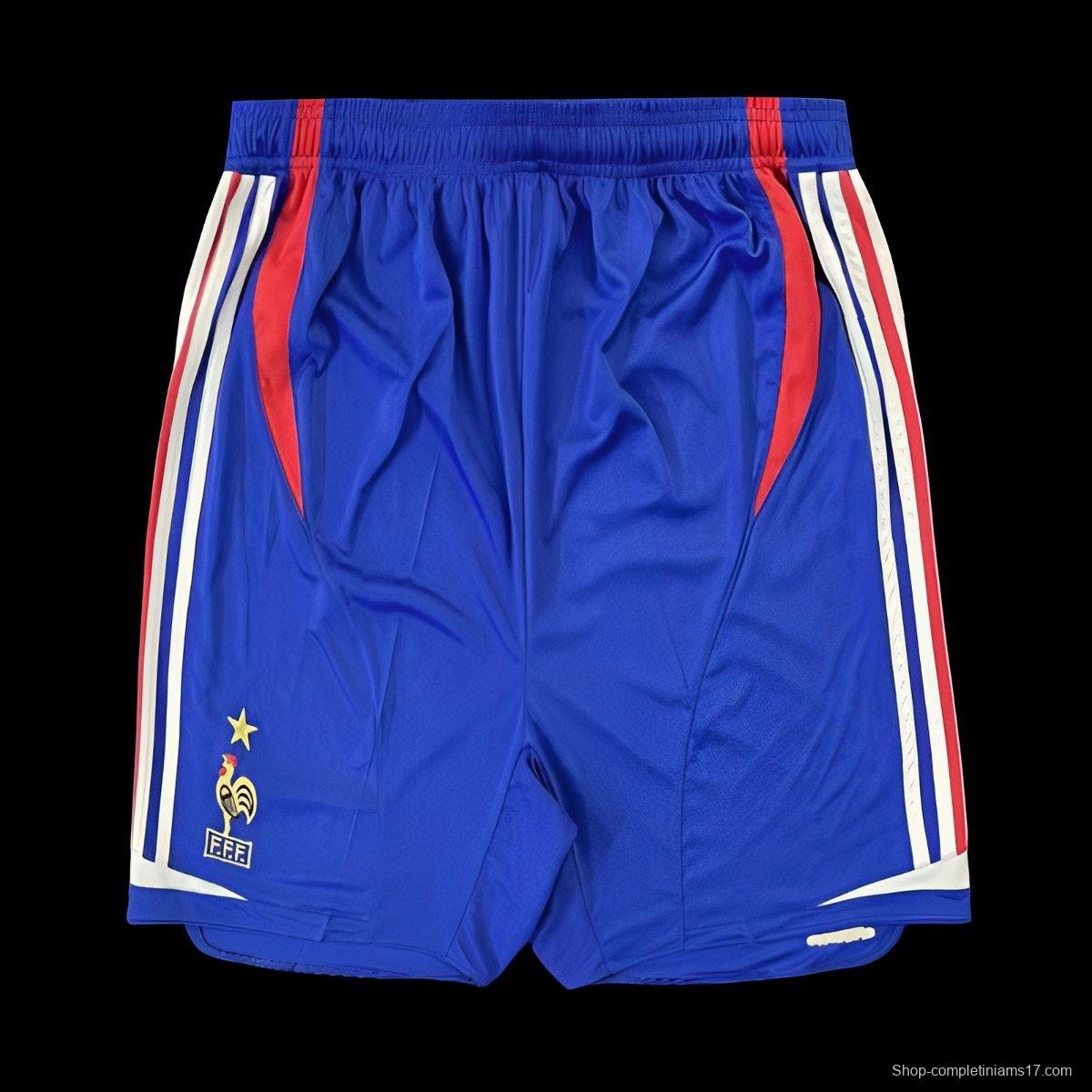 Retro 2006 France Away Shorts