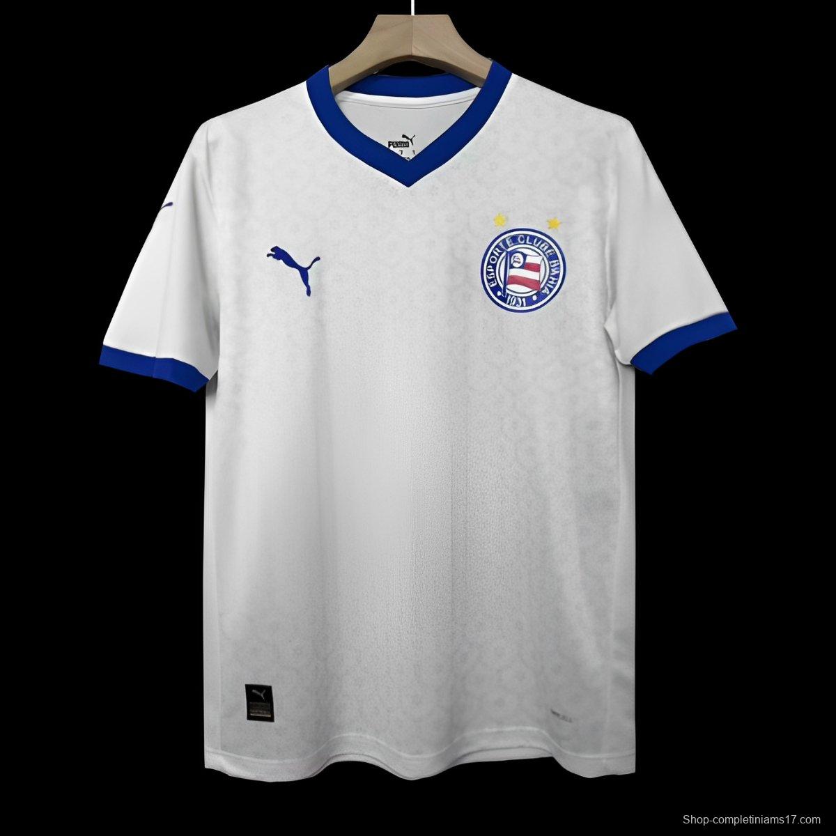25/26 Bahia Away White Jersey