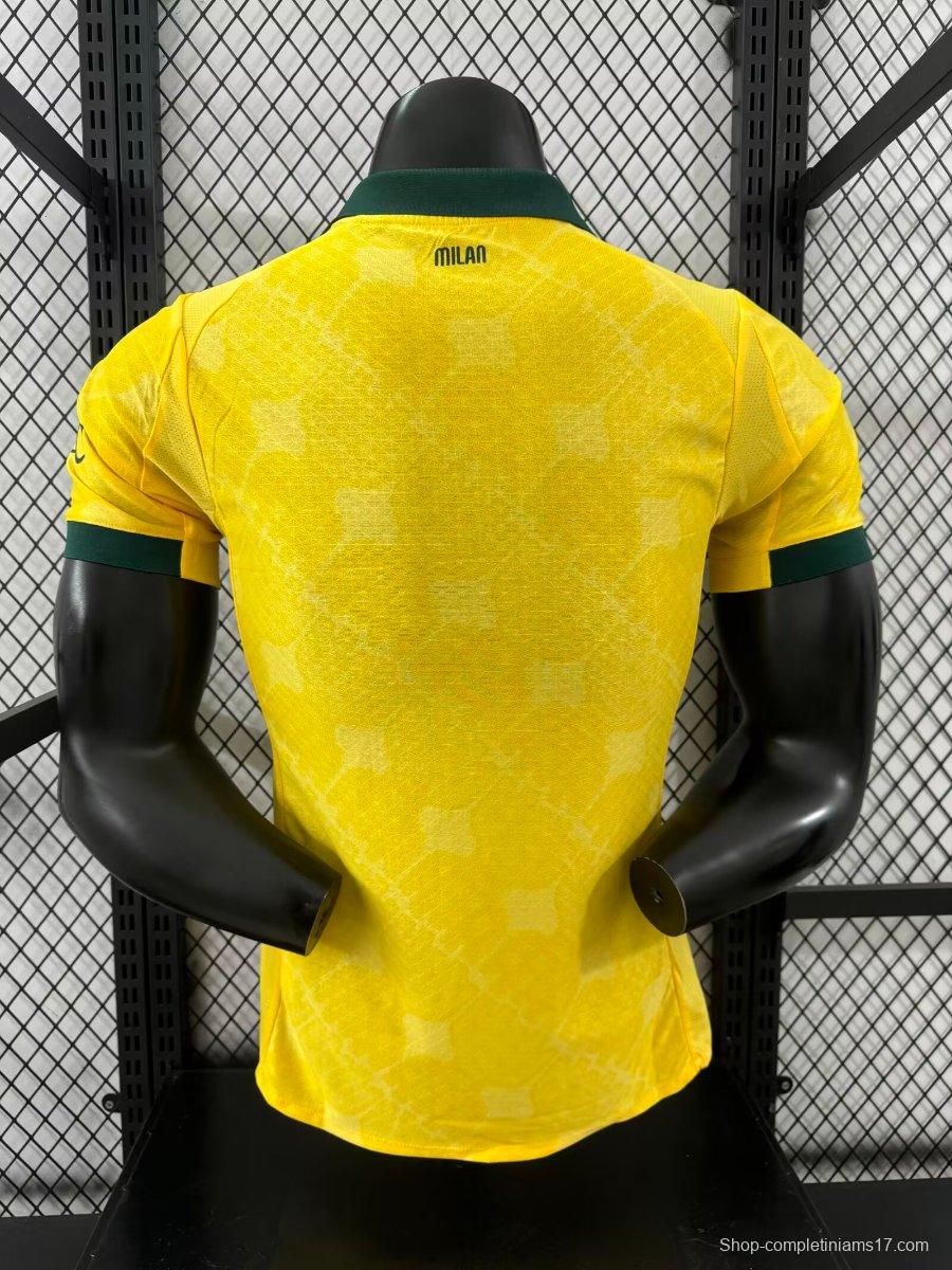 Player Version 25/26 AC Away Yellow Jersey