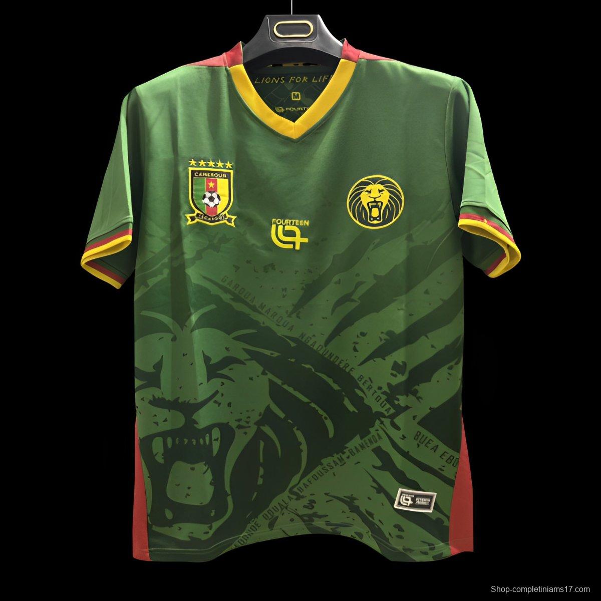 2025 Cameroon Home Jersey